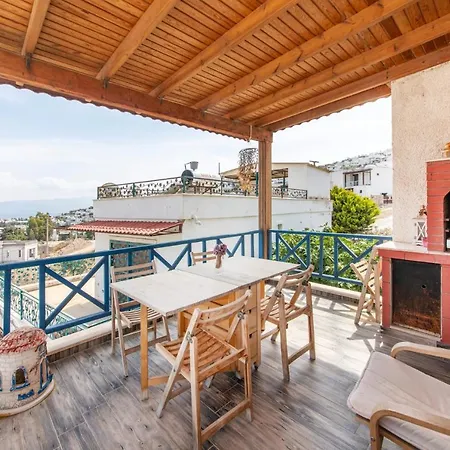Sea View Cozy House With Bbq And Garden In Bodrum 3* Karabag